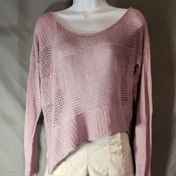Prana Sweaters - Prana Mauve Scoop Neck Sweater